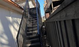 Custom Metal Railing made by SAEF in Northwest Arkansas