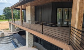Custom Metal Railing in Northwest Arkansas