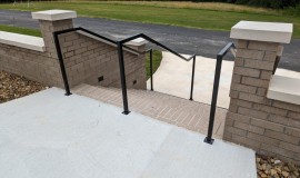 Custom Metal Railing in Northwest Arkansas