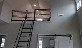 Custom Metal Railing made by SAEF in Northwest Arkansas