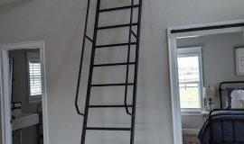 Custom Metal Railing made by SAEF in Northwest Arkansas