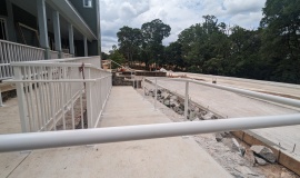 Custom Metal Railing made by SAEF in Northwest Arkansas