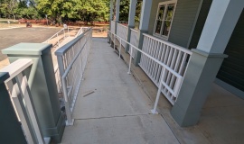 Custom Metal Railing made by SAEF in Northwest Arkansas