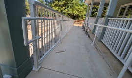 Custom Metal Railing made by SAEF in Northwest Arkansas